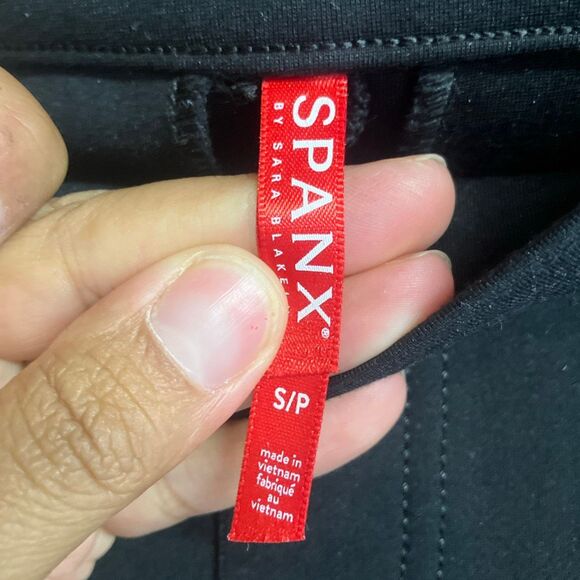 Spanx by Sarah Blakely black high rise business casual pants small #687 - Picture 6 of 9